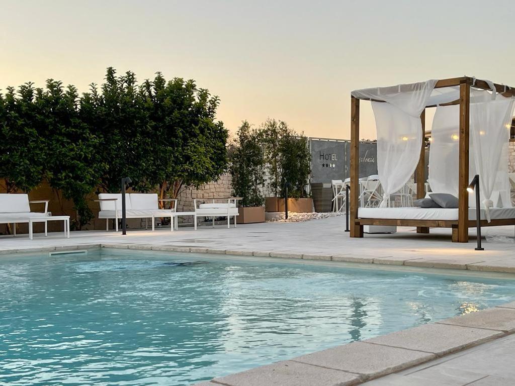 Hotel Posidonia ปอร์โตเชซาเรโอ ภายนอก รูปภาพ